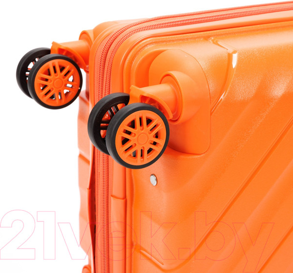 Изображение товара Чемодан на колесах Torber В Отпуск / T1908L-Orange (оранжевый)