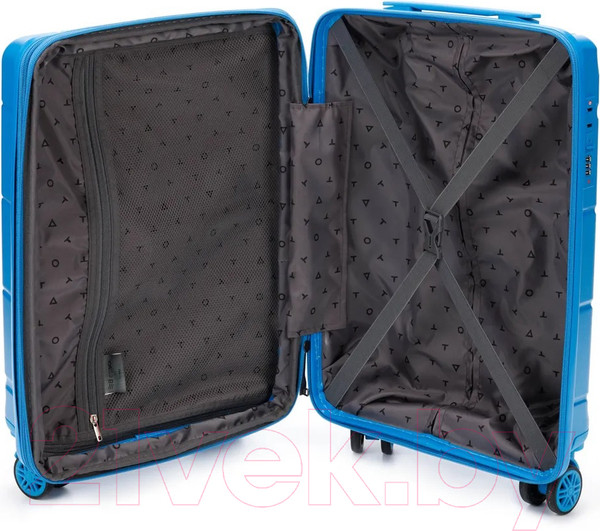 Изображение товара Чемодан на колесах Torber В Отпуск / T1908S-Blue (синий)