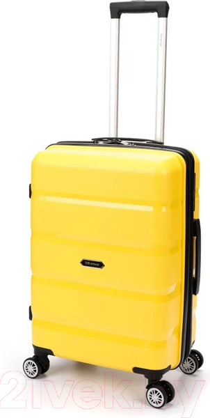 Изображение товара Чемодан на колесах Torber В Отпуск / T1902M-Yel (желтый)