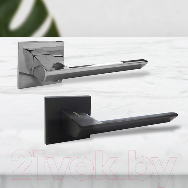 Изображение товара Ручка дверная Trodos 551 серия 03 Slim (черный)