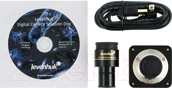 Изображение товара Микроскоп цифровой Levenhuk MED D45T / 74010