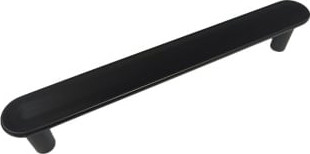 Изображение товара Ручка для мебели Trodos DMZ-22650 128 сплав ЦАМ (черный)