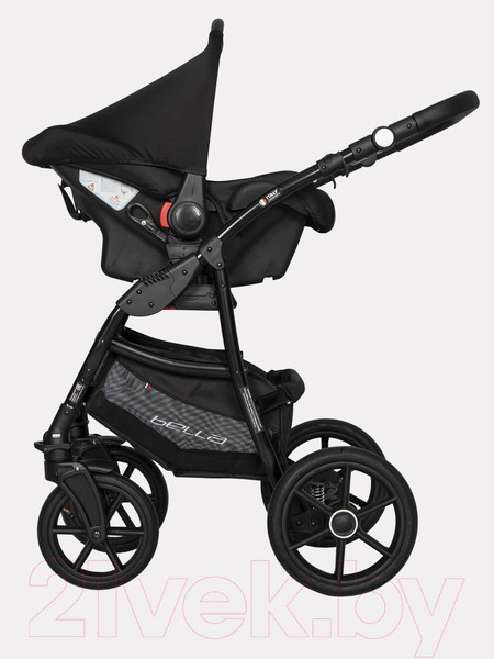 Изображение товара Детская универсальная коляска Riko Basic Bella 3 в 1 (03/серый-малахит)