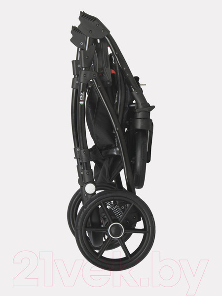 Изображение товара Детская универсальная коляска Riko Basic Bella 3 в 1 (03/серый-малахит)