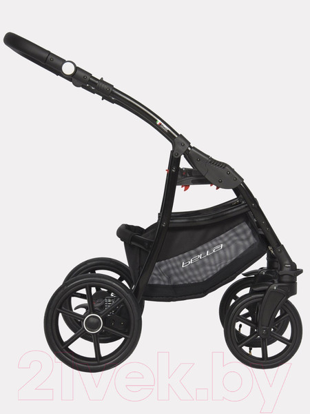 Изображение товара Детская универсальная коляска Riko Basic Bella 3 в 1 (03/серый-малахит)