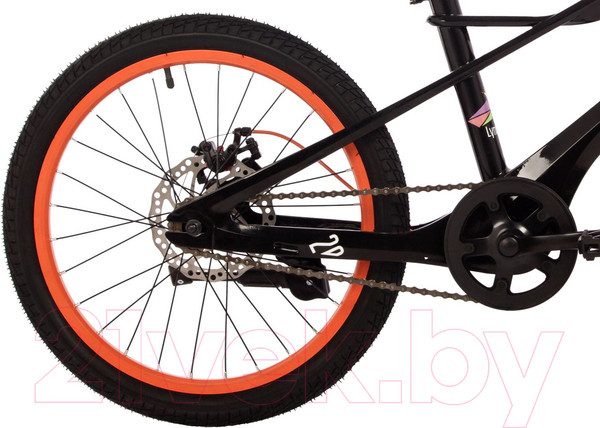 Изображение товара Детский велосипед Novatrack Lynx 20 205MLYNXD.BK4 (черный)