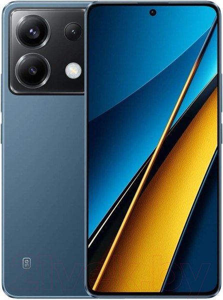 Изображение товара Смартфон POCO X6 5G 12GB/512GB / 23122PCD1G (синий)