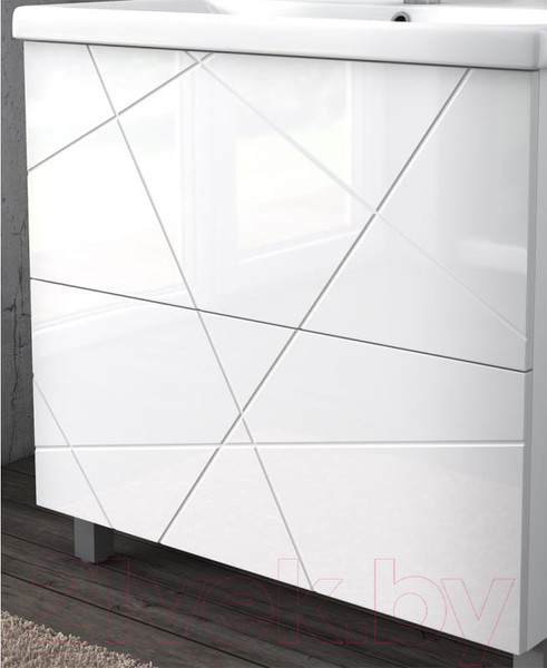 Изображение товара Тумба под умывальник Vigo Holly 600-0-2 / tn.HOL.FOS.60.2Y (напольная)