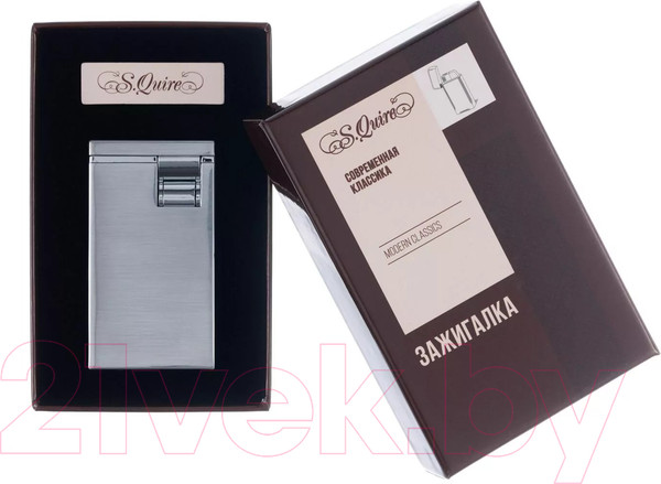Изображение товара Зажигалка S.Quire FL011-Steel
