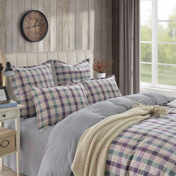 Изображение товара Комплект постельного белья Sofi de Marko Рокки 7Е / 7Е-5655 (фиолетовый)