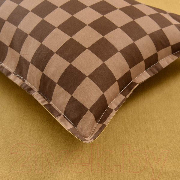 Изображение товара Комплект постельного белья Sofi de Marko Кимберли 7Е / 7Е-5590 (кофе)