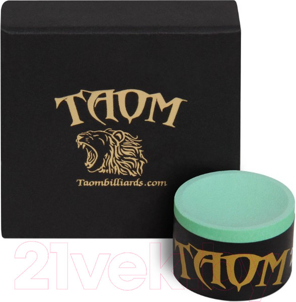 Изображение товара Мел для бильярда Taom Chalk Snooker 2.0 (6шт, зеленый)