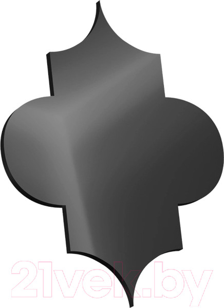 Изображение товара Зеркальная стеновая панель MirrorWall Стамбул (черный)