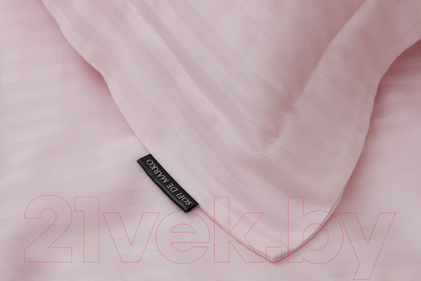 Изображение товара Комплект постельного белья Sofi de Marko Моне Евро 4н / Евро-СС-М-09 (пудра)