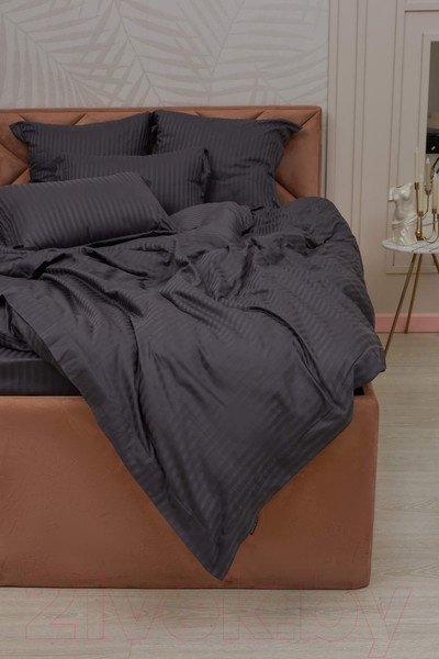 Изображение товара Комплект постельного белья Sofi de Marko Моне 7Е / Сем-СС-М-11 (антрацит)