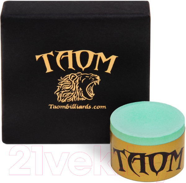 Изображение товара Мел для бильярда Taom Soft Chalk (9шт, зеленый)
