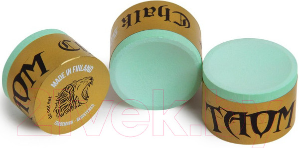 Изображение товара Мел для бильярда Taom Soft Chalk (9шт, зеленый)