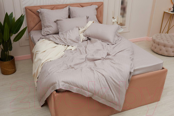 Изображение товара Комплект постельного белья Sofi de Marko Моне 7Е / Сем-СС-М-06 (пепел лиловый)