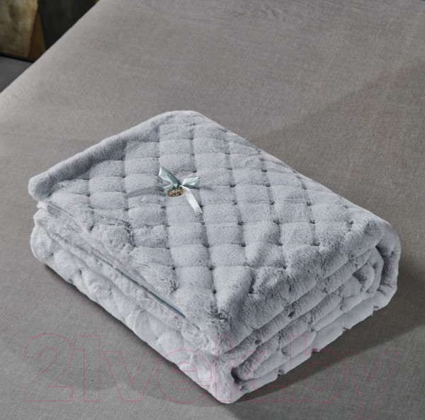 Изображение товара Плед Sofi de Marko Бернард 220х240 / Пл-Б5С-220х240 (светло-серый)