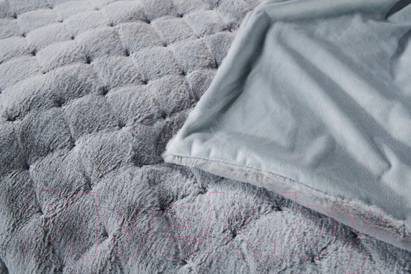 Изображение товара Плед Sofi de Marko Бернард 220х240 / Пл-Б5С-220х240 (светло-серый)