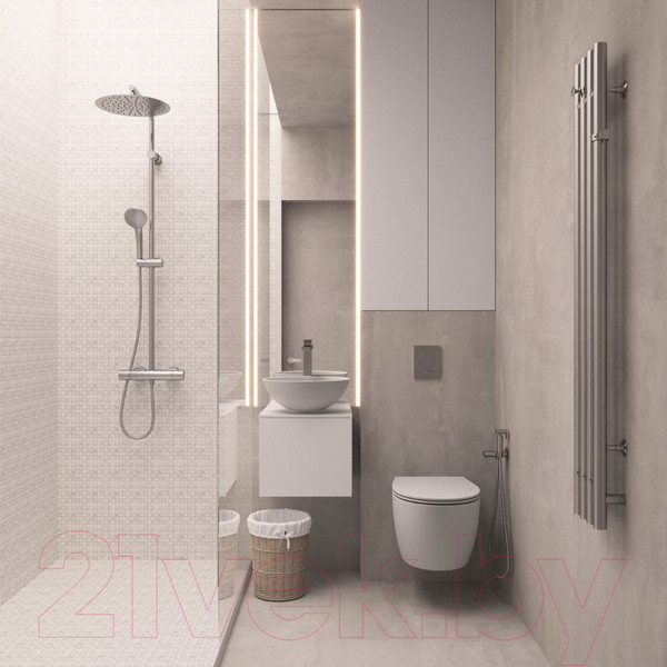 Изображение товара Тумба под умывальник ЗОВ Кито 40 / K40LW0MWMC (белый матовый)