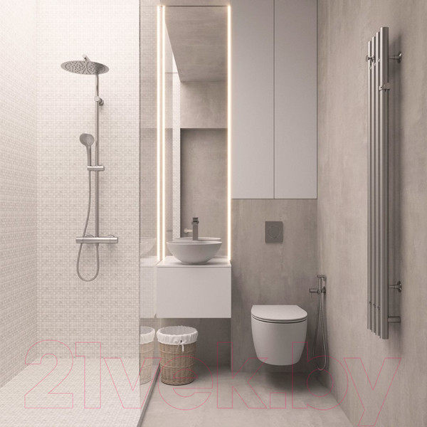 Изображение товара Тумба под умывальник ЗОВ Кито 50 / K50LW0MWMC (белый матовый)