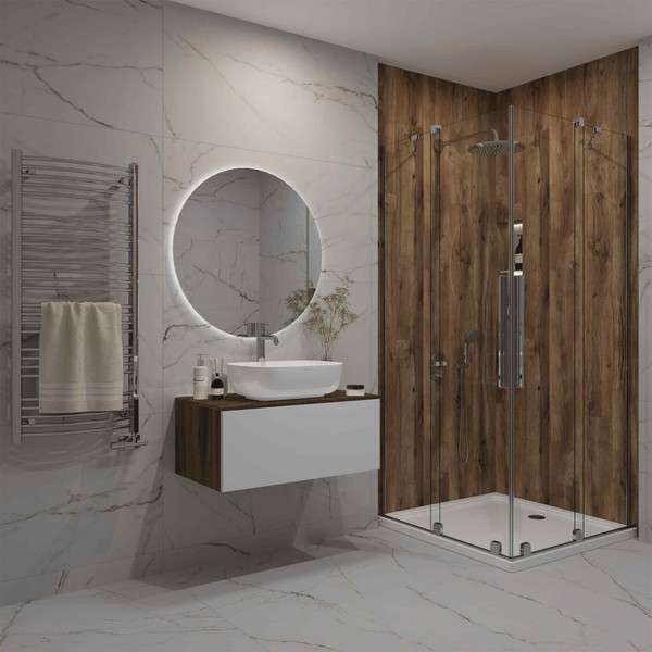 Изображение товара Тумба под умывальник ЗОВ Кито 70 / K70LA0MWMC-LDSPA (аттик/белый матовый)