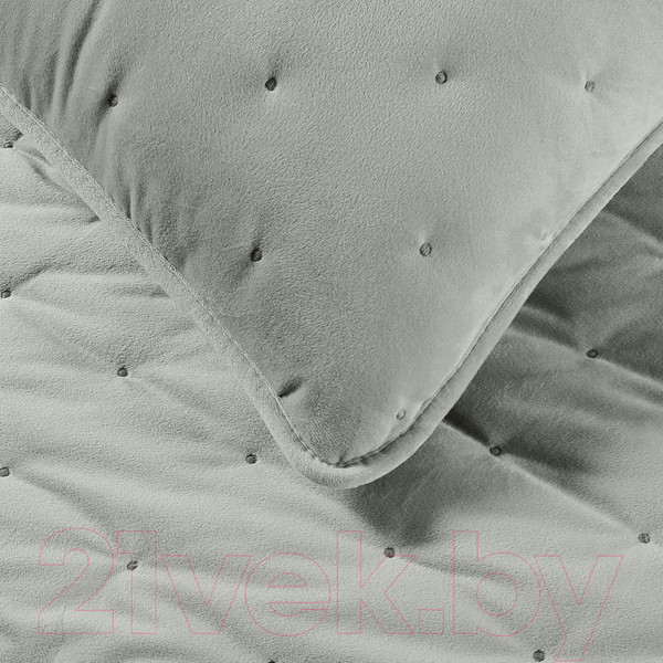 Изображение товара Набор текстиля для спальни Sofi de Marko Иоланта 240х260 / Пок-Ио-Хк-240х260 (хаки)