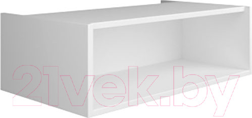Изображение товара Тумба под умывальник ЗОВ Кито-2 60 / 2K60LW0MWMC-LDSPW (белый матовый)
