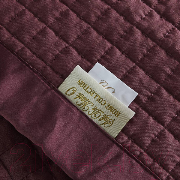 Изображение товара Набор текстиля для спальни Sofi de Marko Лоретта 240х260 / Пок-ЛР-ПР-240х260 (пепел роза)