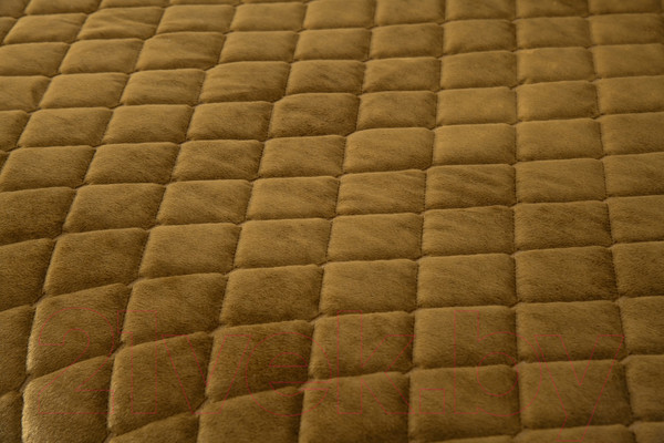 Изображение товара Набор текстиля для спальни Sofi de Marko Натаниэль 240х260 / Пок-Нт-240х260гр (горчичный)