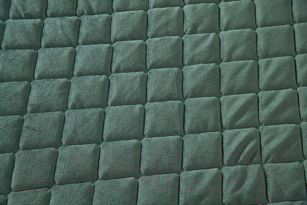 Изображение товара Набор текстиля для спальни Sofi de Marko Натаниэль 240х260 / Пок-Нт-240х260из (изумруд)