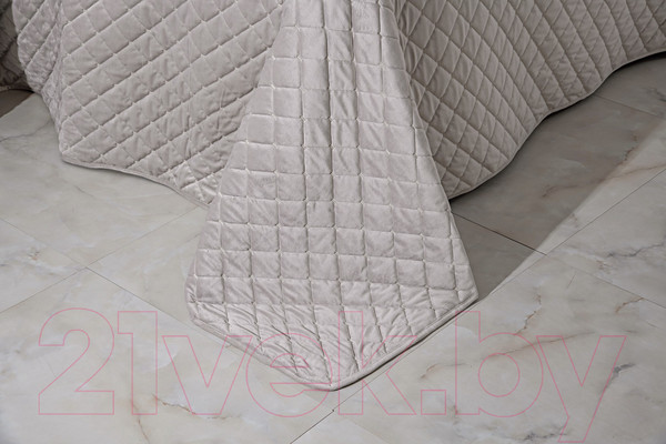 Изображение товара Набор текстиля для спальни Sofi de Marko Натаниэль 240х260 / Пок-Нт-240х260сс (светло-серый)