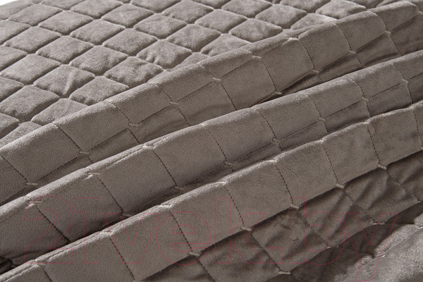 Изображение товара Набор текстиля для спальни Sofi de Marko Натаниэль 240х260 / Пок-Нт-240х260с (серый)