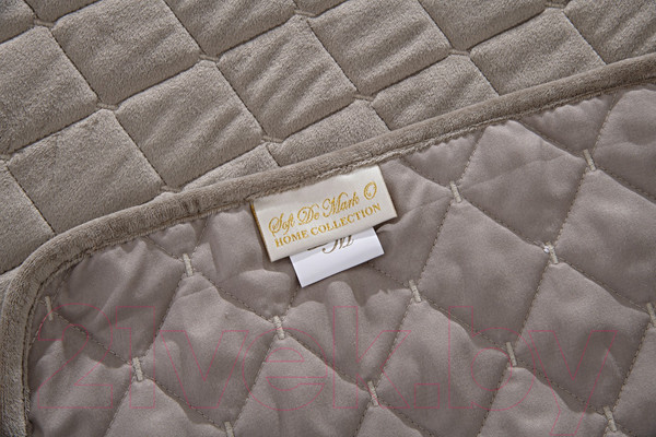 Изображение товара Набор текстиля для спальни Sofi de Marko Натаниэль 240х260 / Пок-Нт-240х260с (серый)