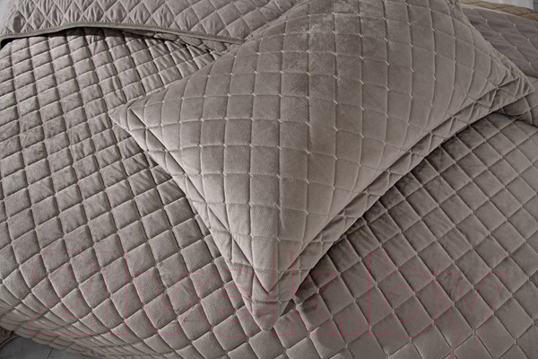 Изображение товара Набор текстиля для спальни Sofi de Marko Натаниэль 240х260 / Пок-Нт-240х260с (серый)