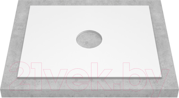 Изображение товара Тумба под умывальник ЗОВ Кито 50 / K50LW0MRMC-LDSPWС1 (белый/тростник)