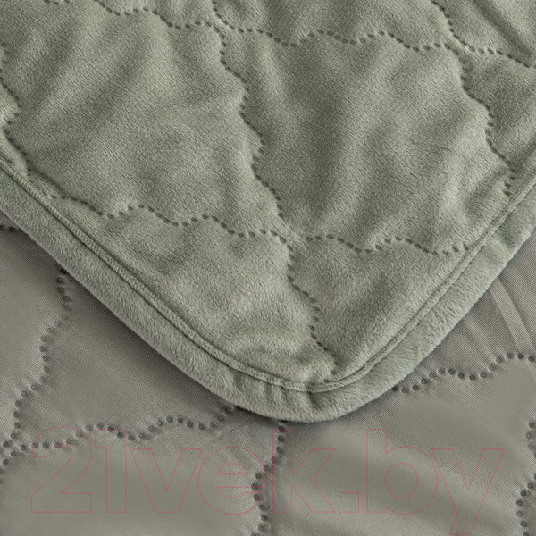 Изображение товара Набор текстиля для спальни Sofi de Marko Деметра 240х260 / Пок-5303зл-240х260 (зеленый)