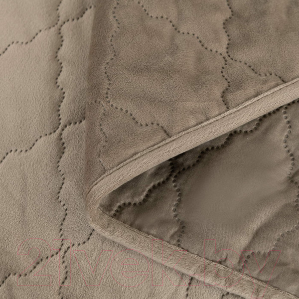 Изображение товара Набор текстиля для спальни Sofi de Marko Деметра 240х260 / Пок-5303Кч-240х260 (капучино)