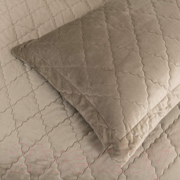 Изображение товара Набор текстиля для спальни Sofi de Marko Деметра 240х260 / Пок-5303Кч-240х260 (капучино)