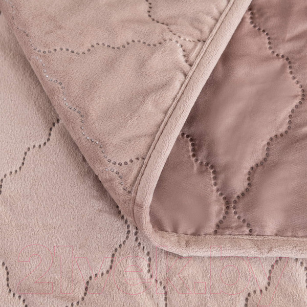 Изображение товара Набор текстиля для спальни Sofi de Marko Деметра 240х260 / Пок-5303Пр-240х260 (пепел роза)