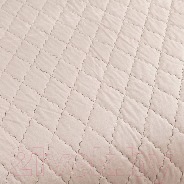 Изображение товара Набор текстиля для спальни Sofi de Marko Деметра 240х260 / Пок-5303Сб-240х260 (светло-бежевый)