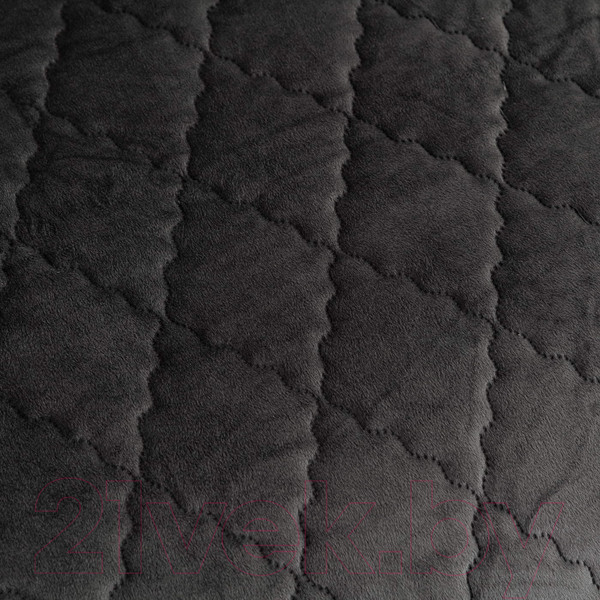 Изображение товара Набор текстиля для спальни Sofi de Marko Деметра 240х260 / Пок-5303Чр-240х260 (черный)