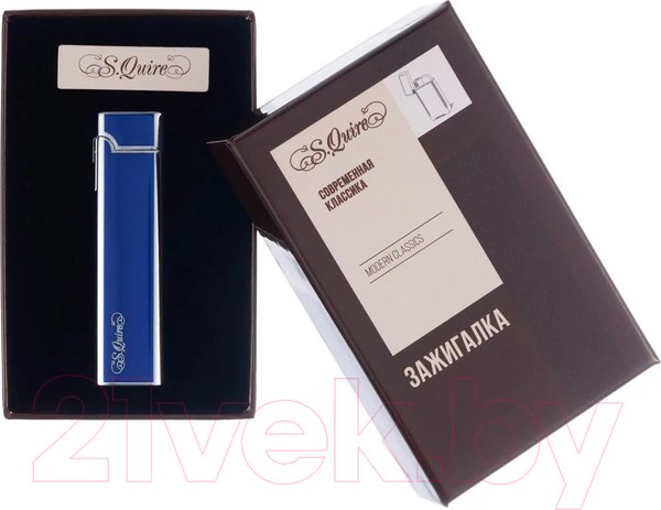 Изображение товара Зажигалка S.Quire FL086-Blue 