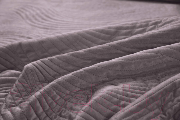 Изображение товара Набор текстиля для спальни Sofi de Marko Жизель 240х260 / Пок-ЖЛ4-240х260 (пепел роза)