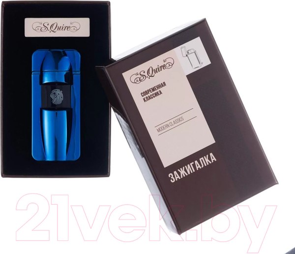 Изображение товара Зажигалка S.Quire FL047-Blue 