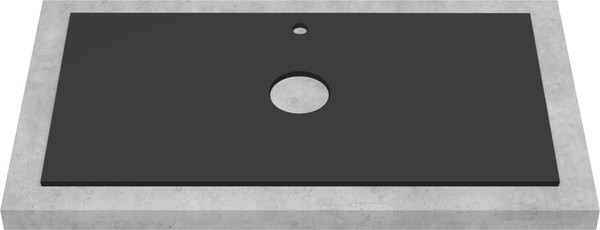 Изображение товара Тумба под умывальник ЗОВ Парма 70 / P70LA0MAMC1B-LDSPG (аттик)