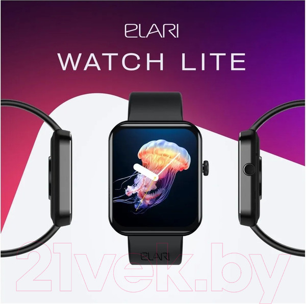 Изображение товара Умные часы Elari Watch Lite / KP-N1 (черный)