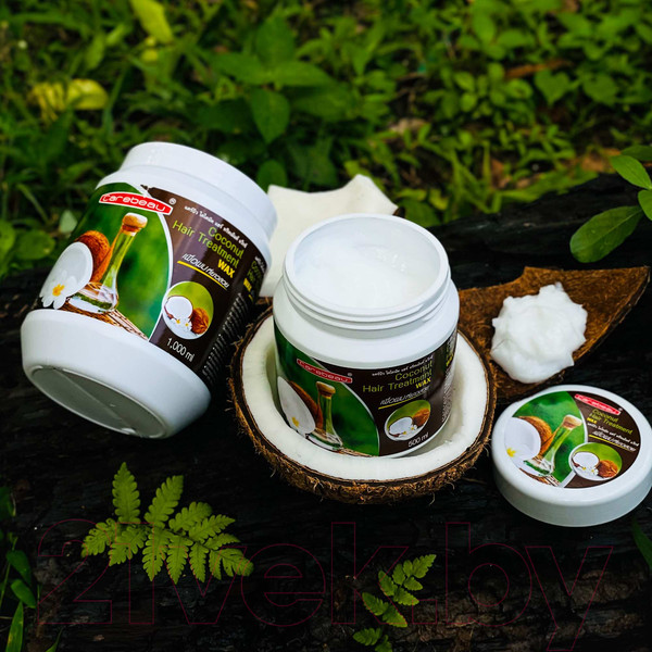 Изображение товара Маска для волос Carebeau Восстанавливающая с кокосовым маслом (500мл)