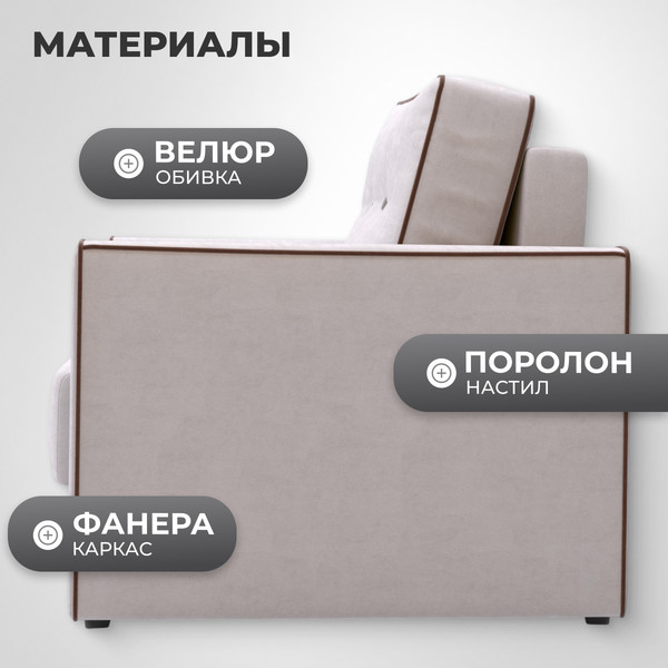 Изображение товара Кресло-кровать Mio Tesoro Атлантикс (Velutto 16)